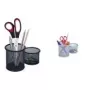 Porta-canetas WEDO 65401 metal preto