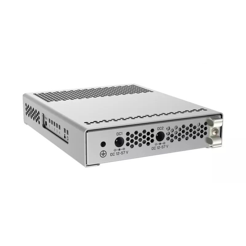 MikroTik | Switch | CRS305-1G-4S+IN | gerido via web | desktop | 1 Gbps (RJ-45) número de portas 1 | número de portas SFP+ 4