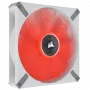 CORSAIR ML140 LED ELITE WHITE ventoinha de 140mm com rolamento magnético e LED vermelho com AirGuide embalagem individual