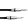 Cabo de coluna Omnitronic 3021169M, condutores 2×1,5 mm², 1,5 m, preto
