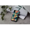 Capa para smartphone iKins para iPhone XR — Mosaic preta capa de proteção