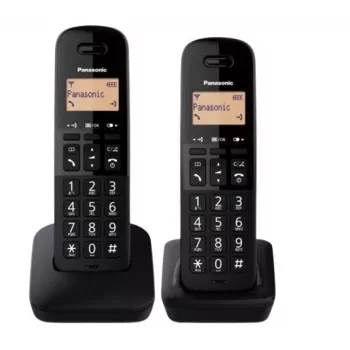 Telefone KX-TGB612 Dect Duo Preto Panasonic Kx-tgb 612