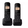 Telefone KX-TGB612 Dect Duo Preto Panasonic Kx-tgb 612