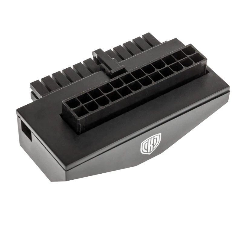 Adaptador de cabo para motherboard Kolink CORE ADEPT ARGB 24-pin 90° para conector de alimentação da motherboard