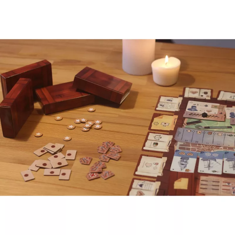 Deep Pint Games Rival Cities, jogo de sociedade