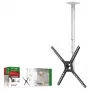 Barkan 3500 suporte de teto para TV, totalmente articulado, 13-65", 40 kg, branco