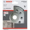 Disco de diamante tipo tacho Bosch 2608601573 125 mm de diâmetro, furo de 22,23 mm para betão