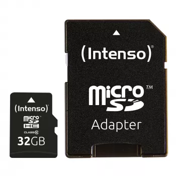 MEMÓRIA MICRO SDHC 32 GB C10/MIT COM ADAPTADOR 3413480 INTENSO