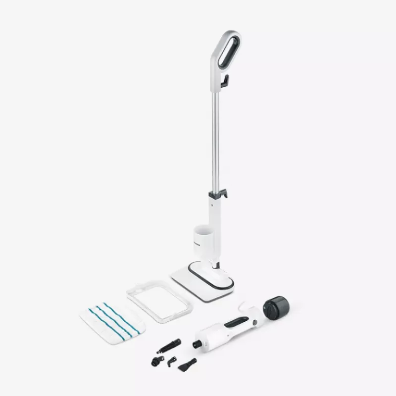 Limpa-vapor portátil Severin SC 7142 0,4 L 1500 W antracite branco