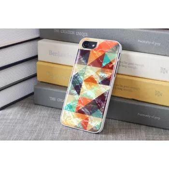 Capa de proteção iKins para Apple iPhone 8/7 — mosaico branco