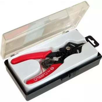 Alicate para anéis de segurança C.K Tools T3716 punho vermelho