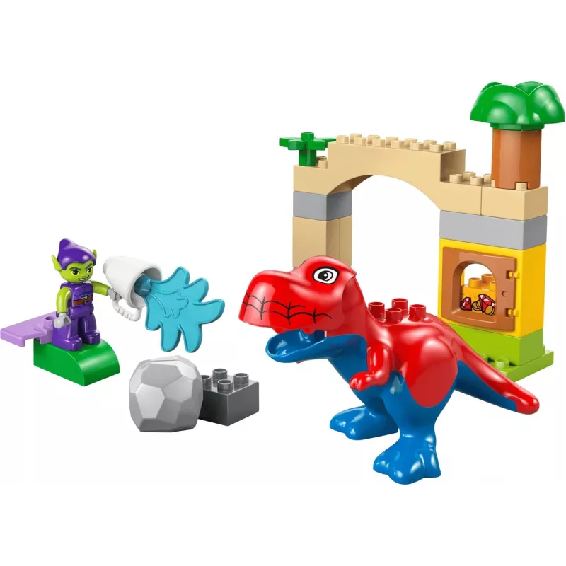 LEGO DUPLO 10463 Dinossauro Spidey-Rex contra o Duende Verde