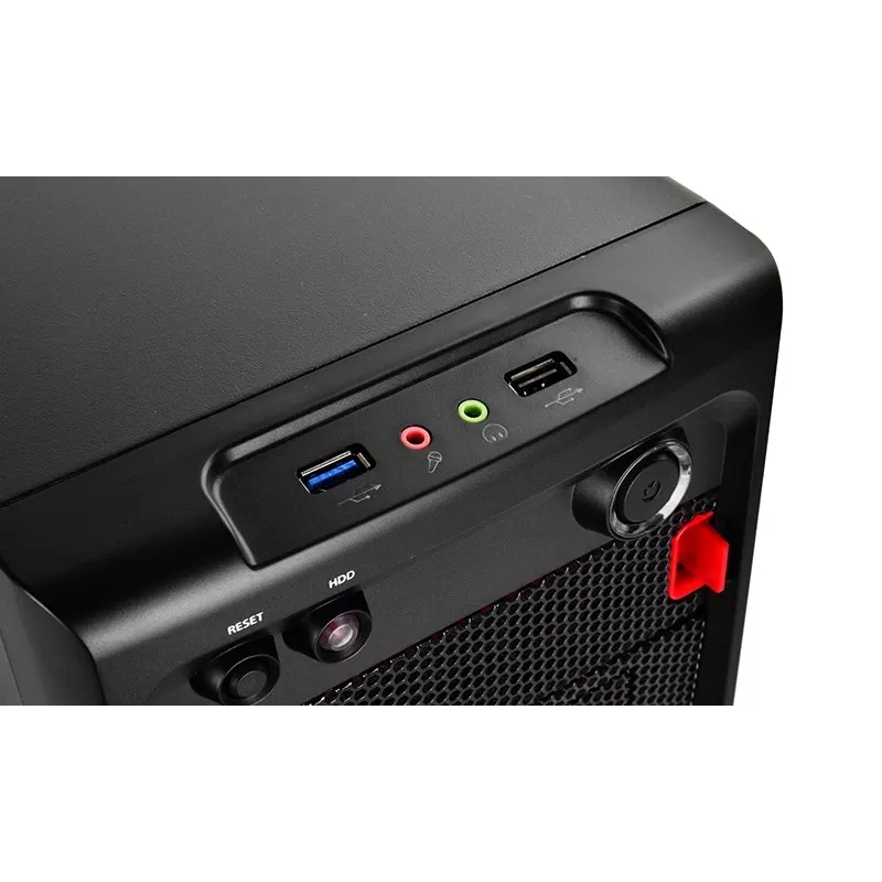 Caixa de PC DeepCool DP-MATX-SMTR micro ATX Preta