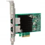 Intel X550T2 - RJ-45 categoria 6 até 55 m, categoria 6A até 100 m - PCIe v3.0 (8.0GT/s) (X550T2G1P5)