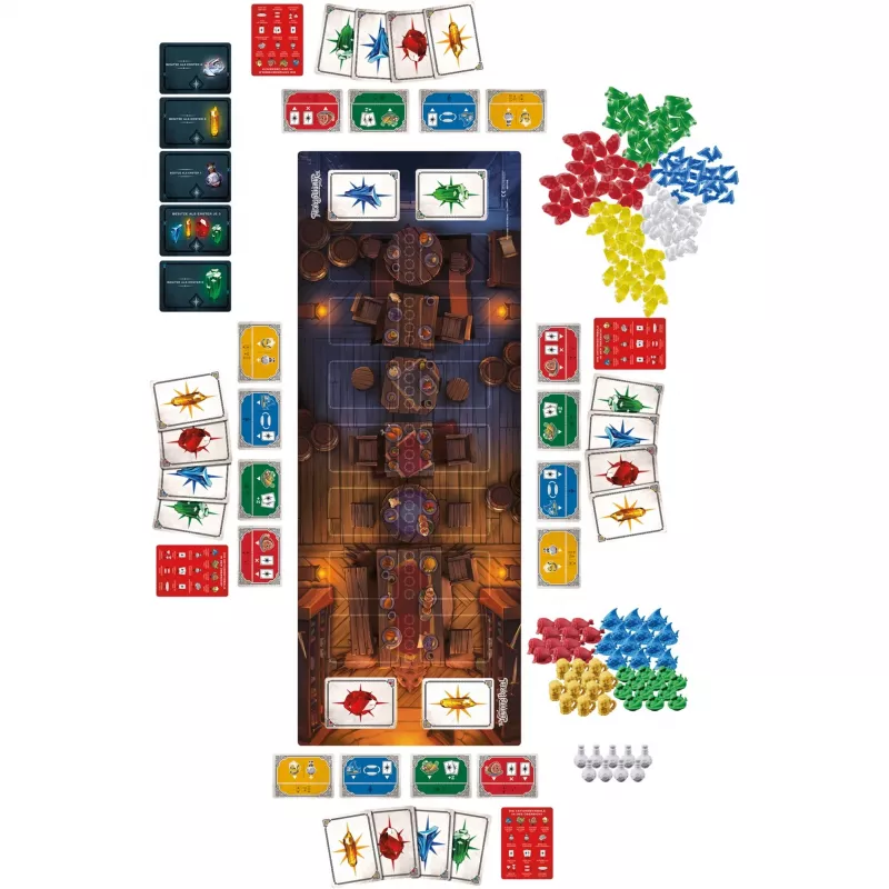 Avalon Hill Dungeons & Dragons - The Yawning Portal (edição alemã), jogo de tabuleiro