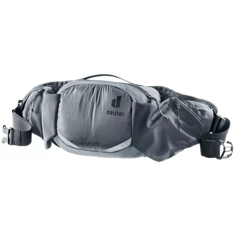 Bolsa de cintura DEUTER Pulse 3 compatível com rins, cinto ajustável, 3 L, grafite, 330 g