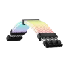 Gamemax | Cabo de extensão para fonte de alimentação | VGA 3x8PIN-B | Preto