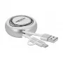 Cabo enrolável DeLOCK USB 2.0 2 em 1 Type-A para Micro-B e USB-C™