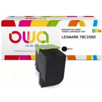Armor OWA - alta capacidade - preto - compatível - caixa - recondicionado - cartucho de toner (alternativa a: Lexmark 78C2XK0) - para HP LaserJet Pr