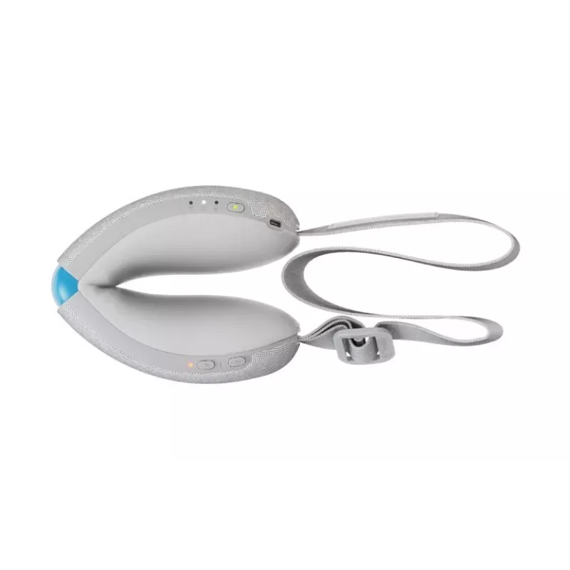 Massajador Therabody SmartGoggles rosto cinzento