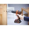 Berbequim de percussão sem fio BLACK+DECKER BCKSB04