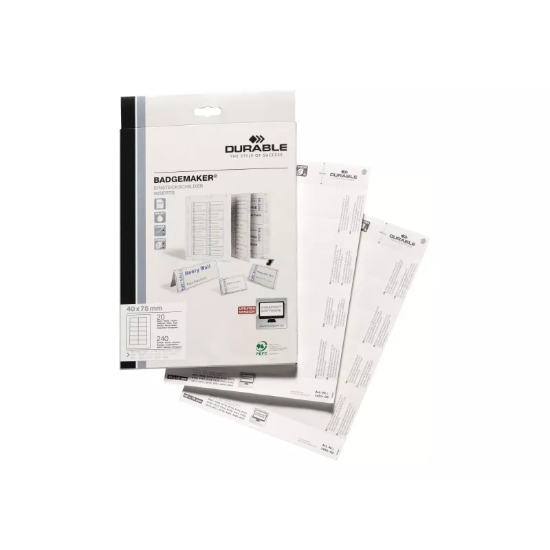 Rótulo de identificação Durable 1453-02