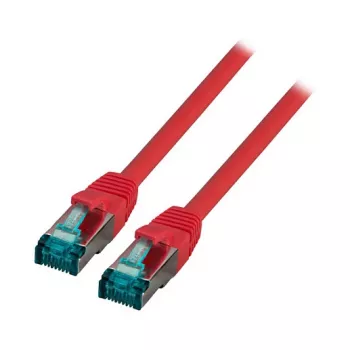 Cabo de rede RJ45 EFB-Elektronik Cat.6A S/FTP LSZH vermelho 1,5m fabricante: EFB Elektronik (MK6001.1,5R)