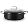 Sauté antiaderente reforçada Le Creuset com tampa de vidro 28 cm