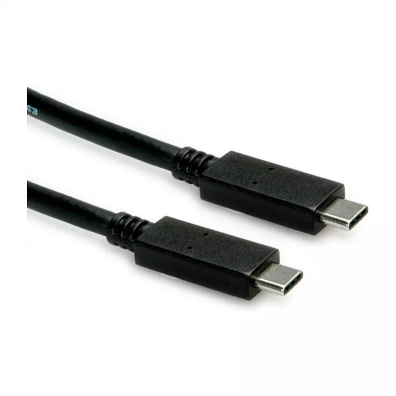 Cabo USB ROLINE 11.02.9057 USB 3.2 Gen 2 1 m USB C preto