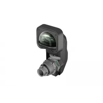 Objetiva de projeção Epson ELPLX01S — distância focal fixa 5,8 mm, abertura fixa 1,9 mm, compatível com projetores Epson selecionados