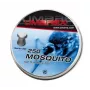 Diabolos UMAREX Mosquito 5,5 mm cabeça plana, 250 unid., aço inoxidável, adequados para carabinas com rosca no cano