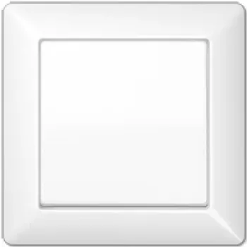 Interruptor de luz JUNG AS 590 WW — duroplasto branco, controlo por tecla