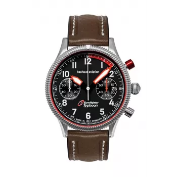 Relógio de pulso Bauhaus Aviation Eurofighter 25762 41 mm caixa de aço inoxidável mecânico/quartzo não especificado