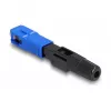 Conector rápido de fibra ótica DeLOCK SC simplex macho UPC para montagem no local