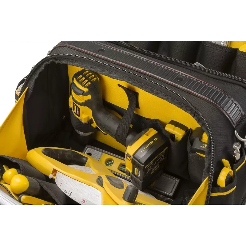 Bolsa de ferramentas STANLEY FATMAX Multi Access FMST1-73607, poliéster, 430 × 280 × 300 mm, 2 pegas, alça de ombro