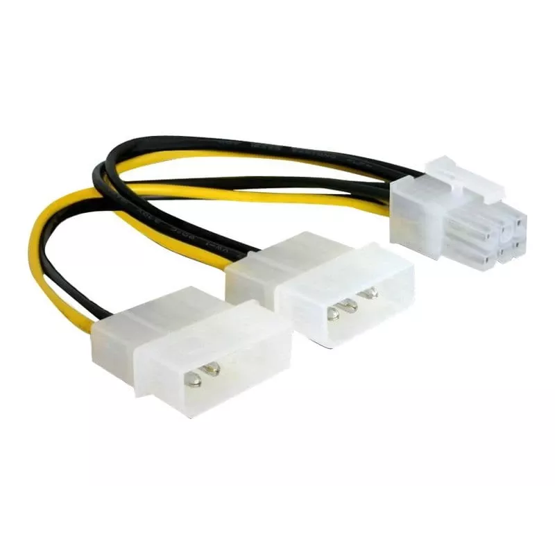 Cabo de alimentação para placa PCI Express DeLOCK 82315 0,15m
