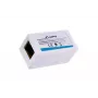 Adaptador de mudança de sexo LANBERG RJ-45 para RJ-45, fêmea-fêmea, U/UTP Cat5e, branco
