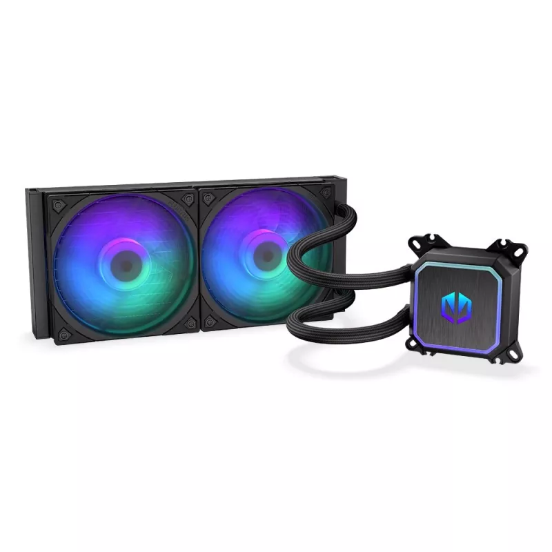 Refrigeração líquida all-in-one para processador ENDORFY Navis F240 ARGB 24 cm preto 1 unidade