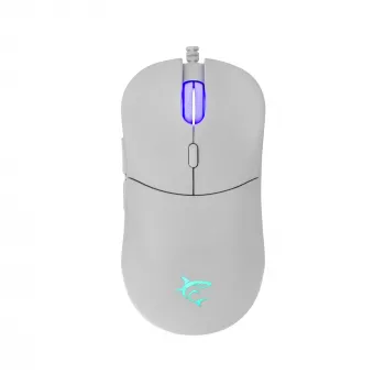Rato White Shark GM-5010 Bagdemagus branco USB
