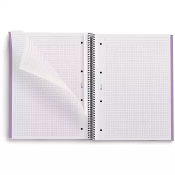 Caderno MAUL A609026 A4 80 folhas lilás