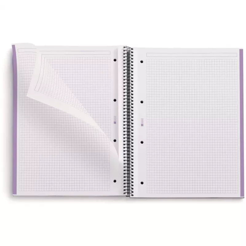 Caderno MAUL A609026 A4 80 folhas lilás