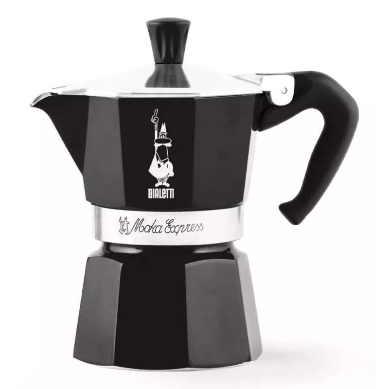 Bialetti 4951 cafeteira Moka preta