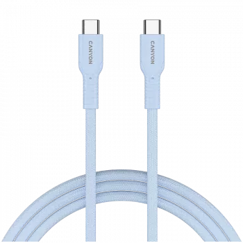 Cabo CANYON OnWire 60CL C-C 60W COLOR entrançado 1m azul-claro