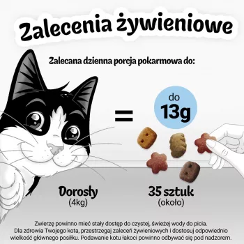 Petiscos para gatos Felix Party Mix Ocean Mix saco 60 g – snack para gatos adultos
