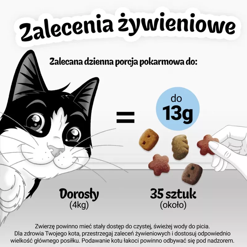 Petiscos para gatos Felix Party Mix Ocean Mix saco 60 g – snack para gatos adultos