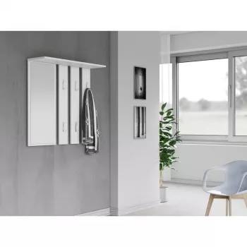 Topeshop OPAL WIESZAK BIEL cabide de roupa branco
