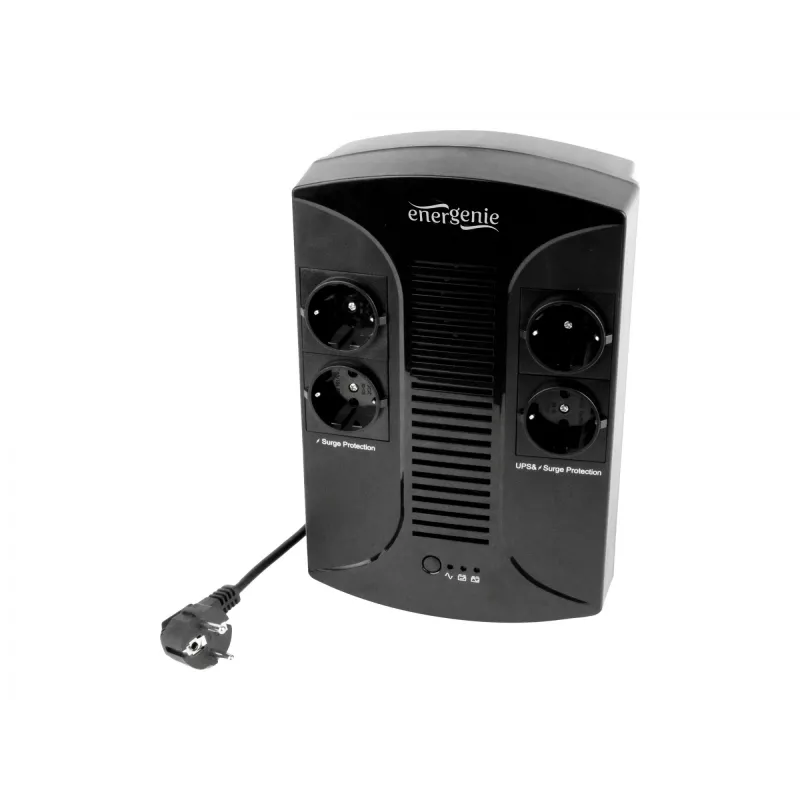 Fonte de alimentação ininterrupta (UPS) EnerGenie EG-UPS-001 Line-Interactive 0,65 kVA 390 W 4 tomadas AC