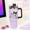 Copo isotérmico Paladone Hello Kitty Kuromi 900 ml com palhinha
