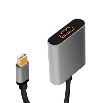 Adaptador de cabo de vídeo LogiLink CDA0110 Mini DisplayPort para HDMI 0,15 m