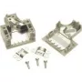 Caixa D-SUB Harting número de polos: 9 plástico 45° cinzento 09 67 009 0573 1 unid. (09 67 009 0573)